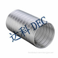 Fire resistant semi rigid flexible aluminum duct